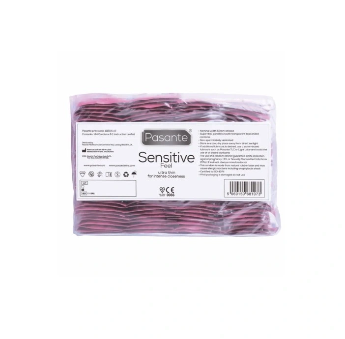 Set 144 buc Prezervative Pasante Sensitive Feel, #3, Erotic24.ro