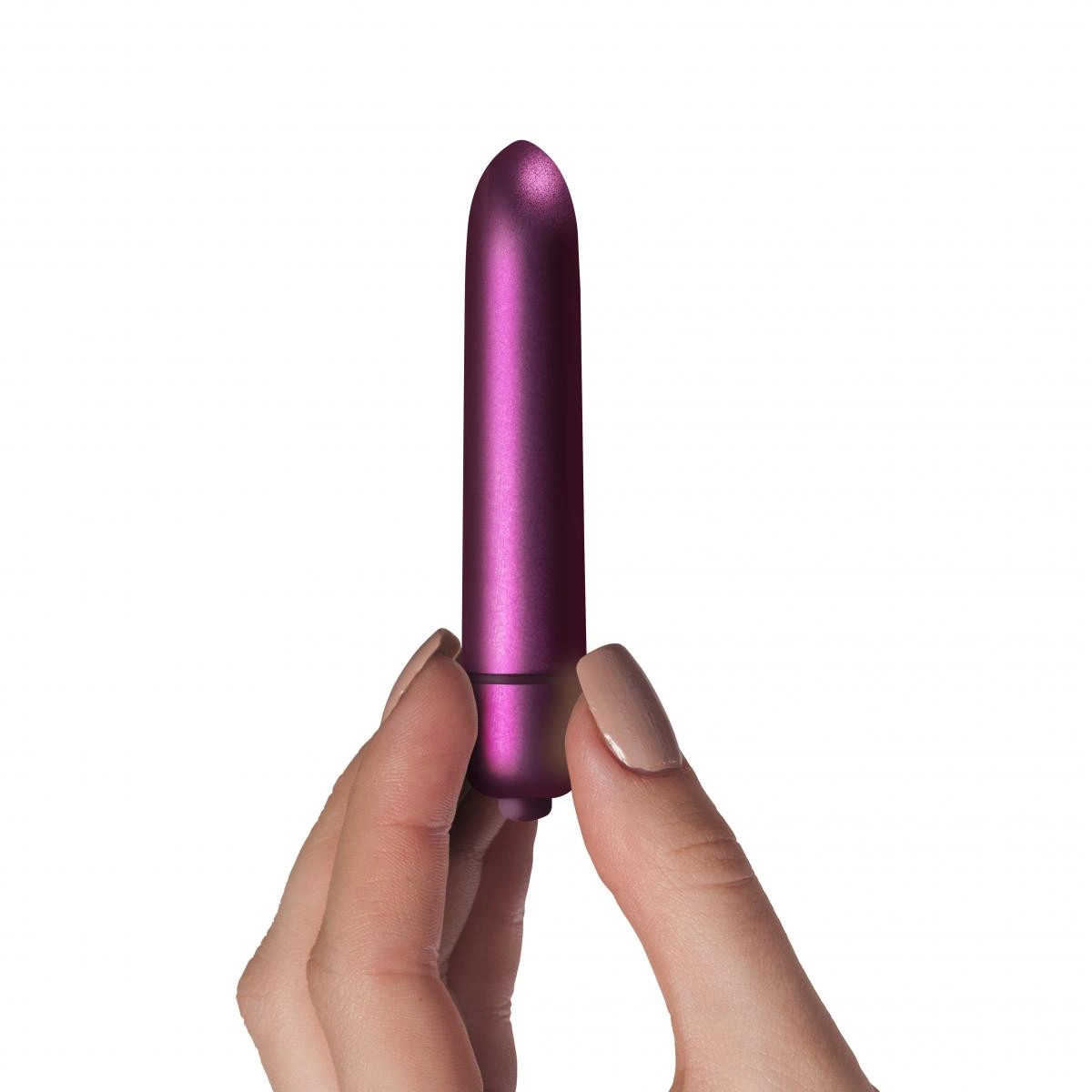 Glont Vibrator Climaximum Jolie, 10 Moduri Vibratii, ABS, Burgundy, 8.8 cm, #2, Erotic24.ro