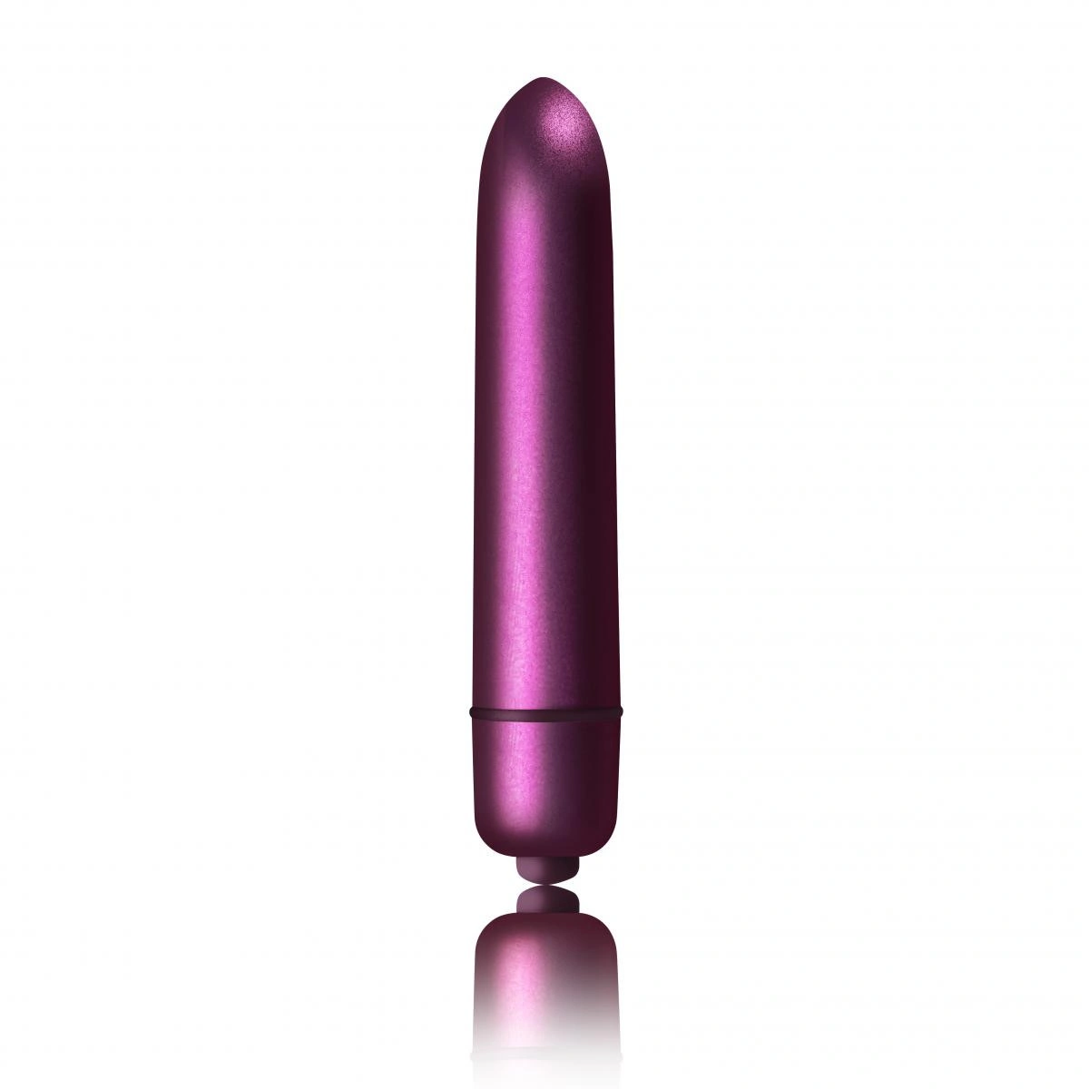 Glont Vibrator Climaximum Jolie, 10 Moduri Vibratii, ABS, Burgundy, 8.8 cm