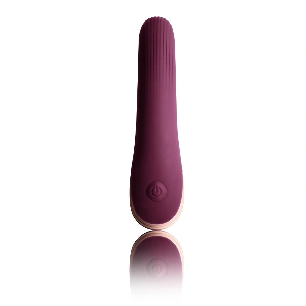 Vibrator Climaximum Mia, 10 Moduri Vibratii, Silicon, Burgundy, USB, 14 cm