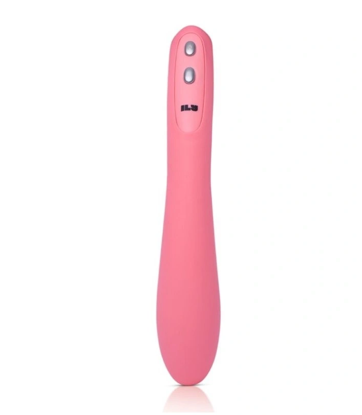 Vibrator ILY Wand pentru Punctul G, 10 Moduri Vibratii, Functie Incalzire, Silicon, USB, Roz, 17.5 cm, #3, Erotic24.ro