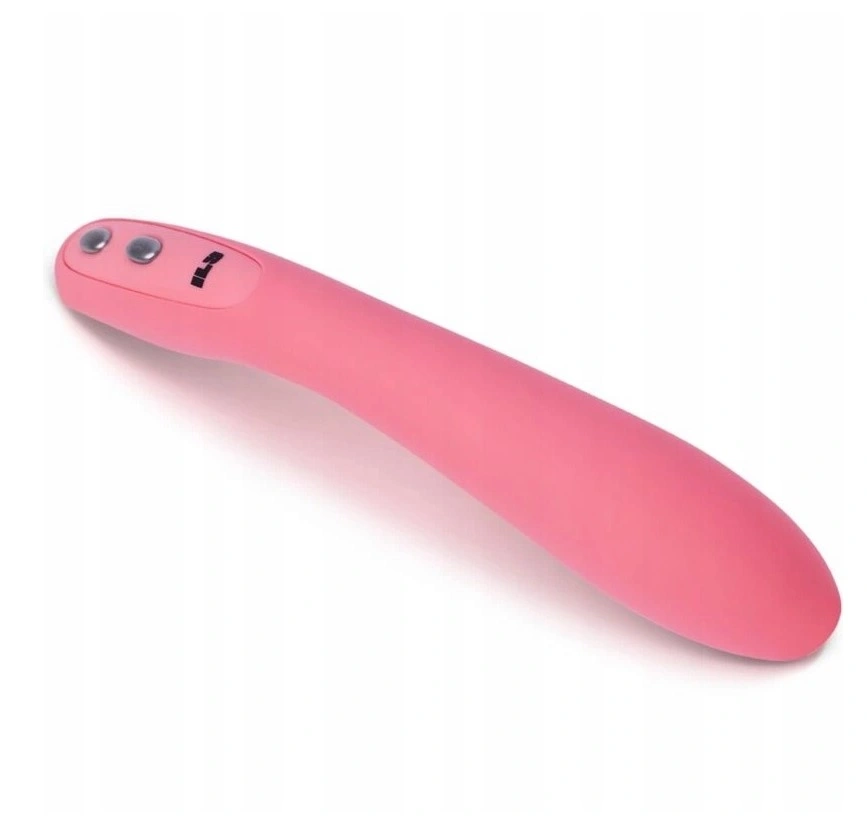 Vibrator ILY Wand pentru Punctul G, 10 Moduri Vibratii, Functie Incalzire, Silicon, USB, Roz, 17.5 cm, #1, Erotic24.ro