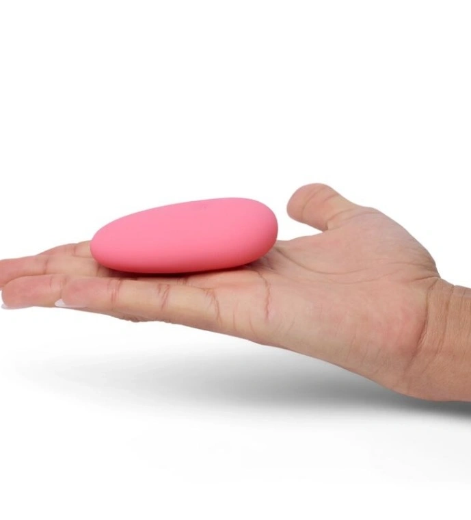Vibrator ILY Pebble, 10 Moduri Vibratii, Silicon, USB, Roz, 17.5 cm, #3, Erotic24.ro