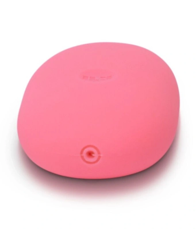 Vibrator ILY Pebble, 10 Moduri Vibratii, Silicon, USB, Roz, 17.5 cm, #2, Erotic24.ro