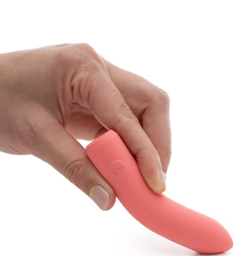 Glont Vibrator ILY, 10 Moduri Vibratii, Silicon, USB, Roz, 10 cm, Nr. 4, Erotic24.ro