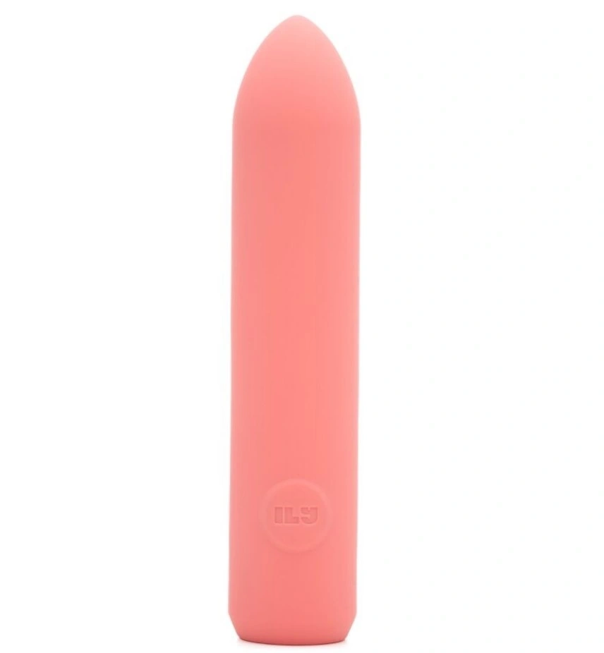 Glont Vibrator ILY, 10 Moduri Vibratii, Silicon, USB, Roz, 10 cm, Nr. 1, Erotic24.ro