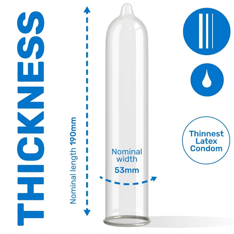 Set 12 Prezervative Pasante Silk Thin Condoms, #3, Erotic24.ro