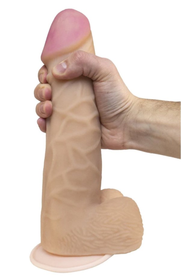 Dildo Realist Gigant Soft Cyberskin Natural 29.5 cm, #2, Erotic24.ro