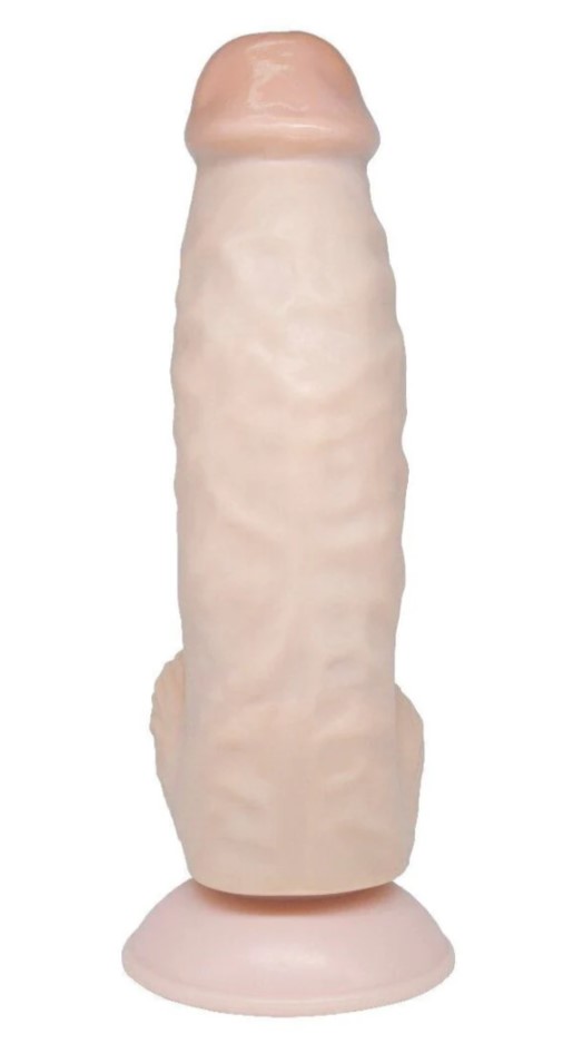 Dildo Realist Gigant Firm Cyberskin Natural 35 cm, #3, Erotic24.ro