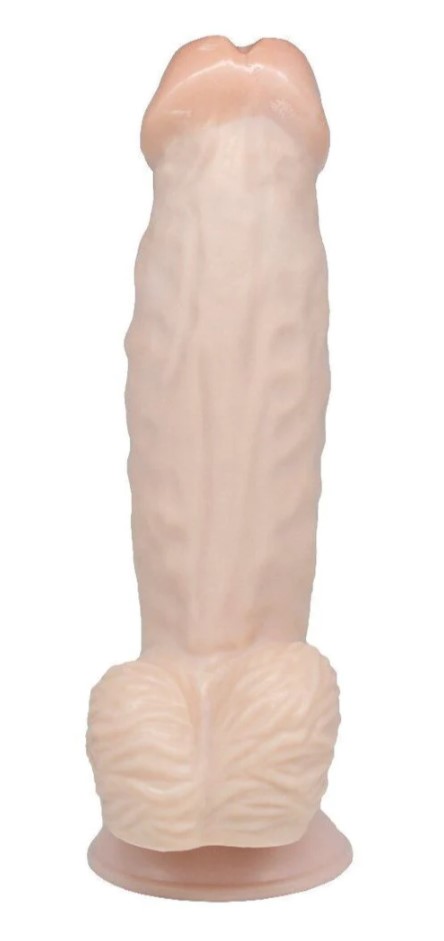 Dildo Realist Gigant Firm Cyberskin Natural 35 cm, #4, Erotic24.ro