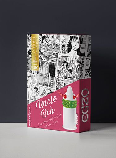 1 Prezervativ Latex Uncle Bob Medium Material, #3, Erotic24.ro