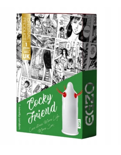 1 Prezervativ Latex Cocky Friend Soft Material, Nr. 2, Erotic24.ro