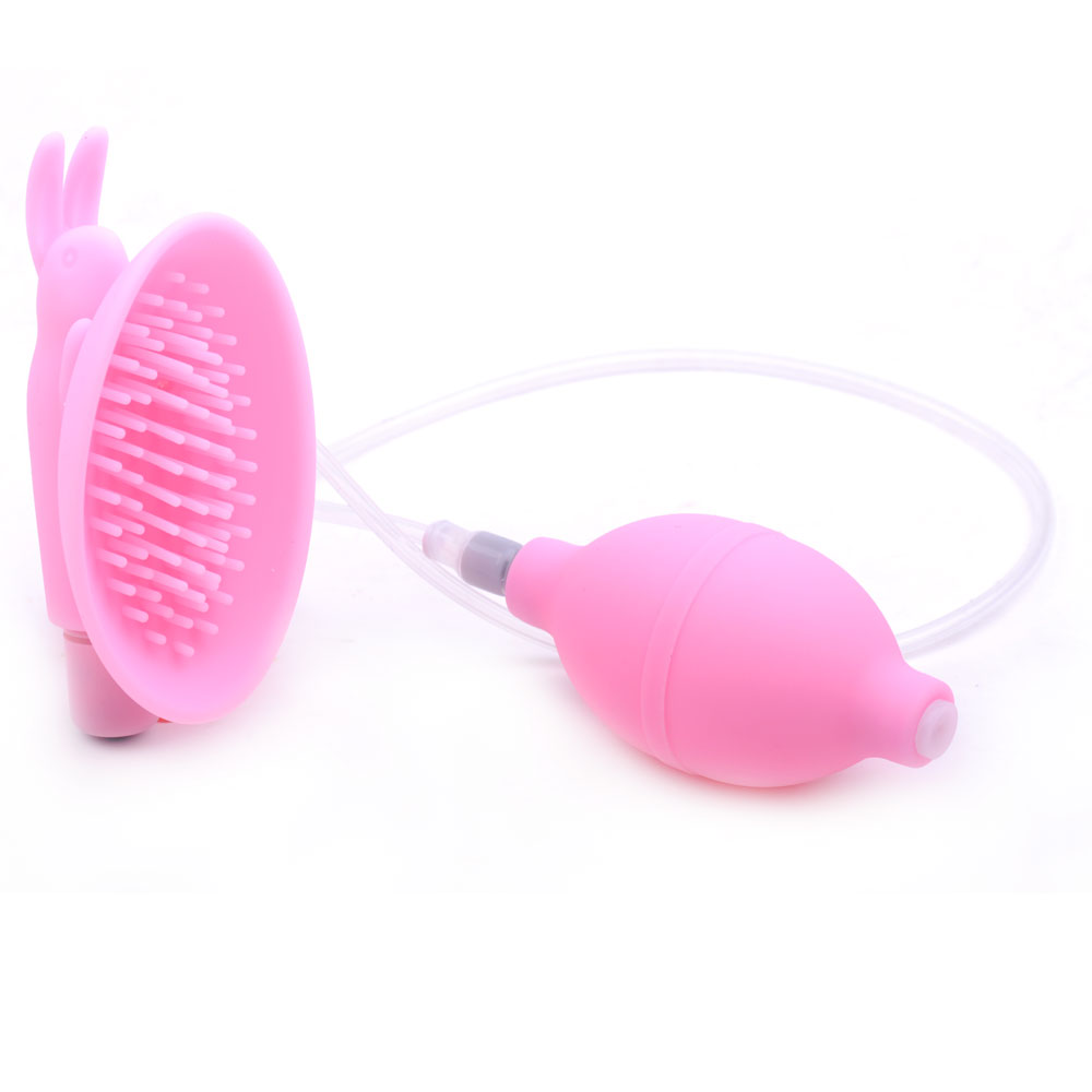 Pompa Clitoris 7 Moduri Vibratii Roz Silicon Guilty Toys, #1, Erotic24.ro