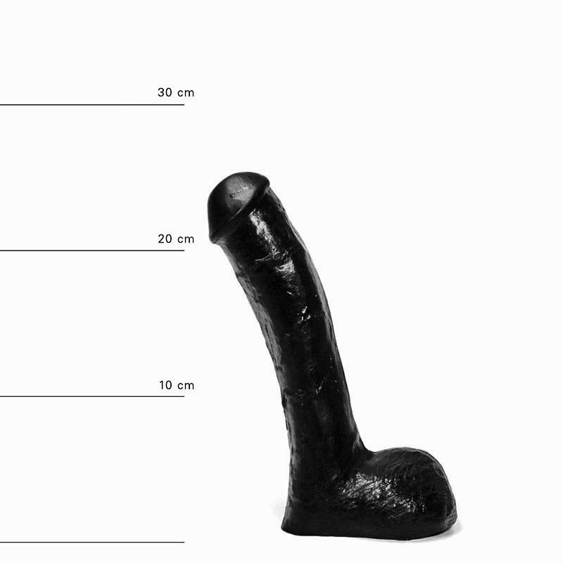 Dildo Realist All Black 23 cm, Nr. 4, Erotic24.ro