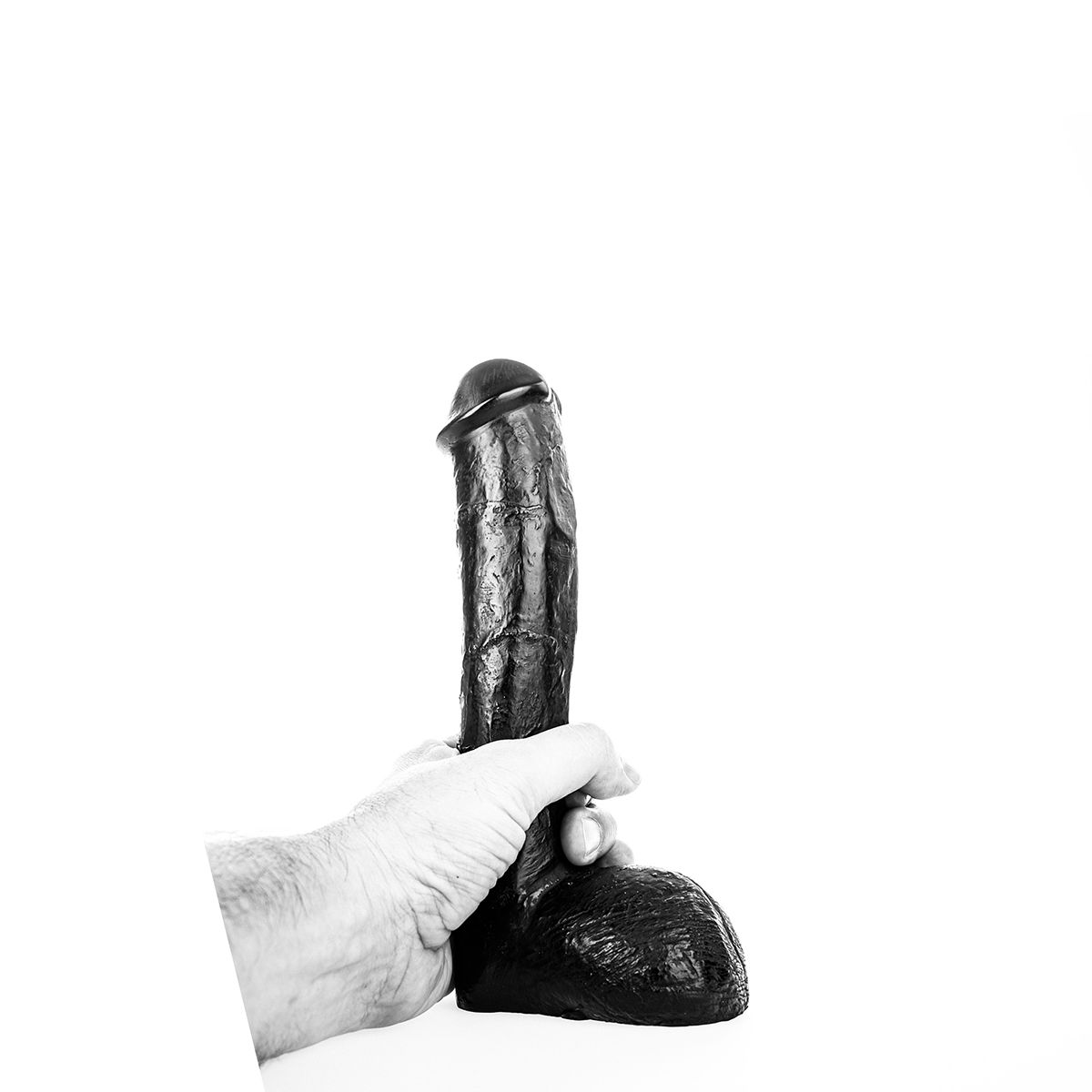 Dildo Realist All Black 23 cm, Nr. 2, Erotic24.ro