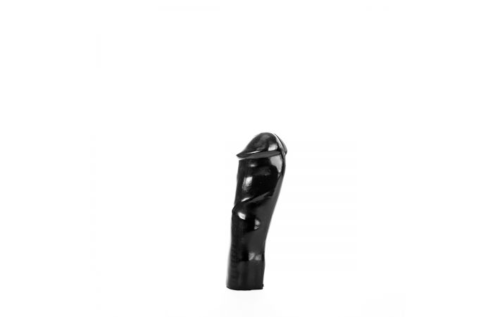 Dildo Realist All Black PVC 20 cm