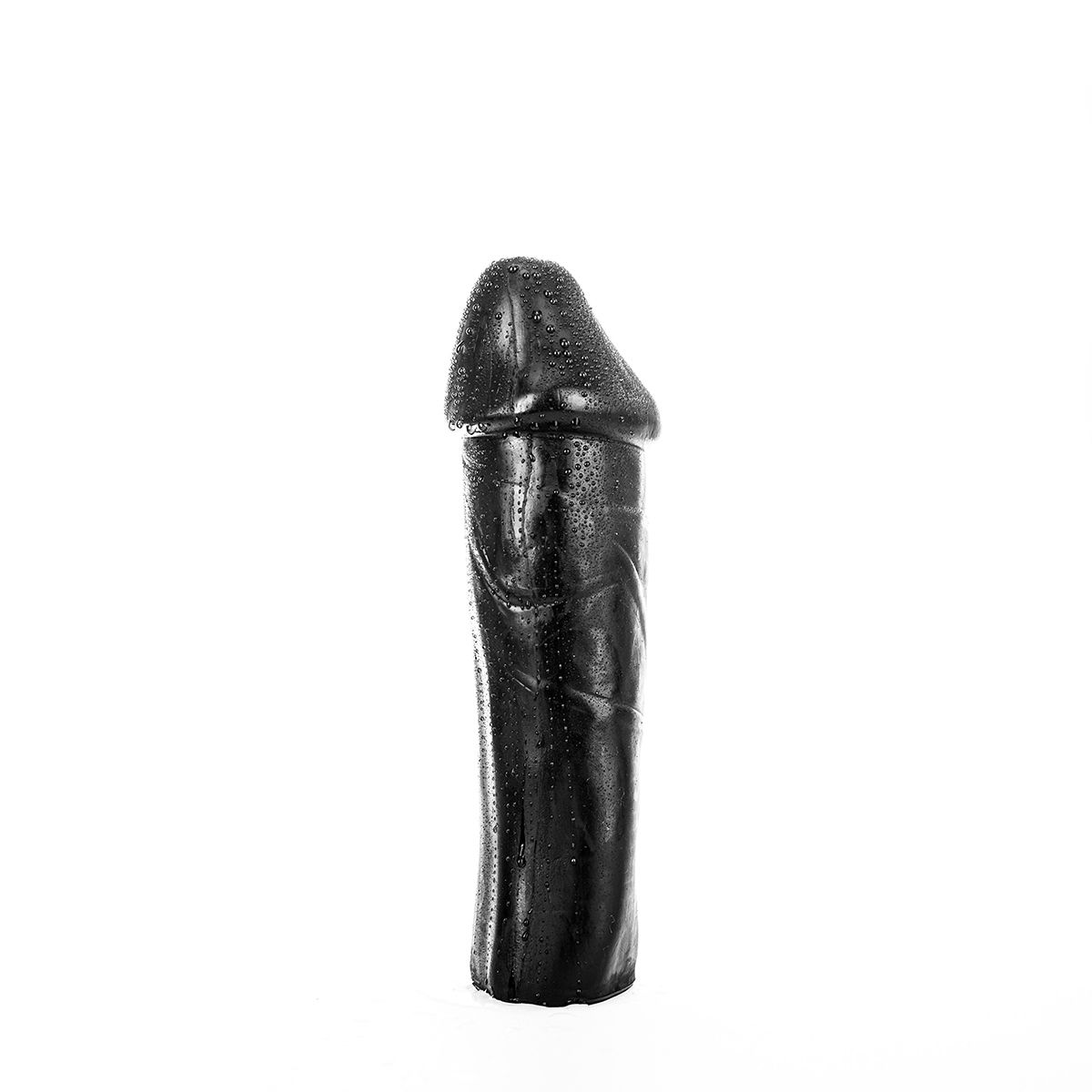 Dildo All Black PVC 28 cm, #5, Erotic24.ro
