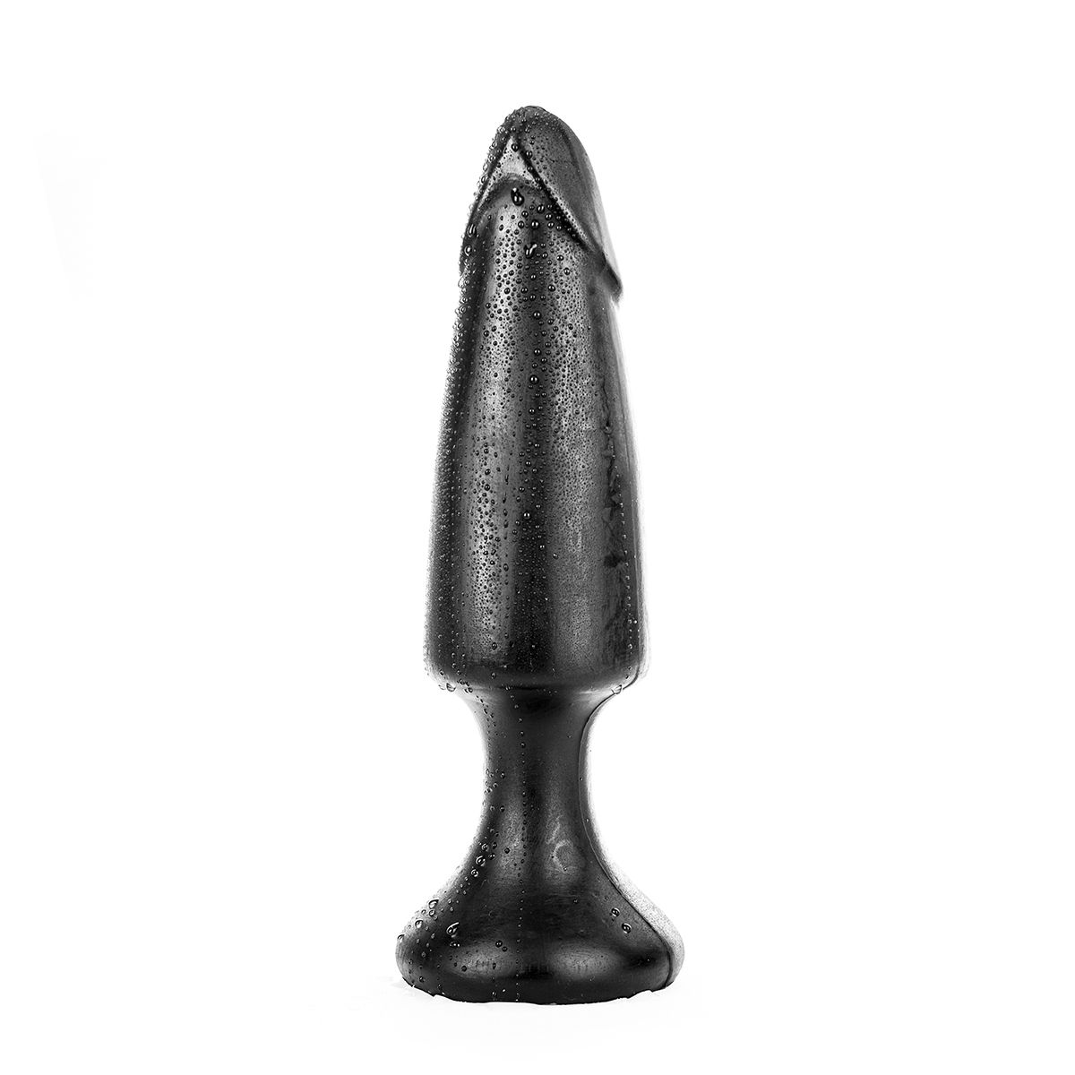 Dildo All Black PVC Negru 35 cm