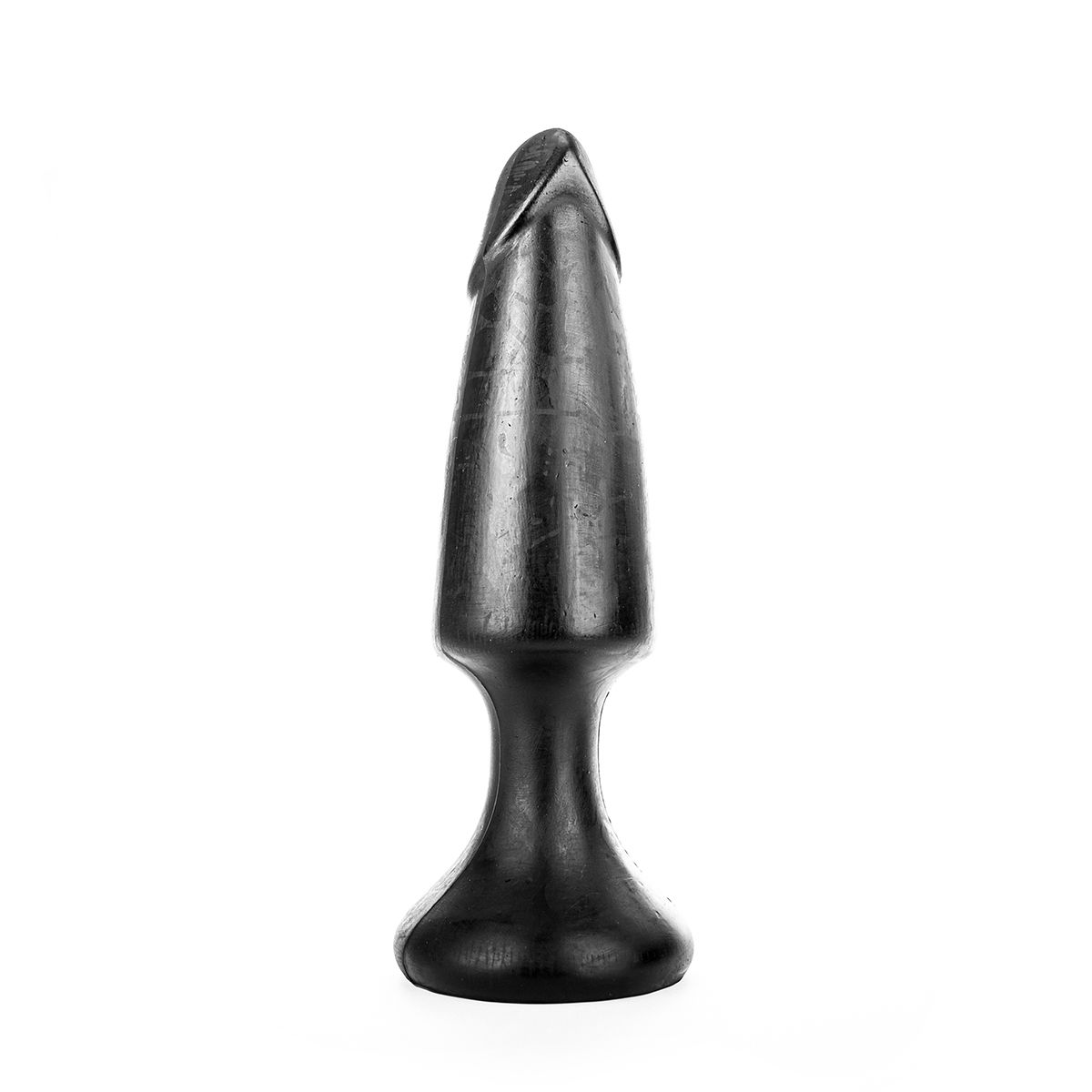 Dildo All Black PVC Negru 35 cm, Nr. 4, Erotic24.ro