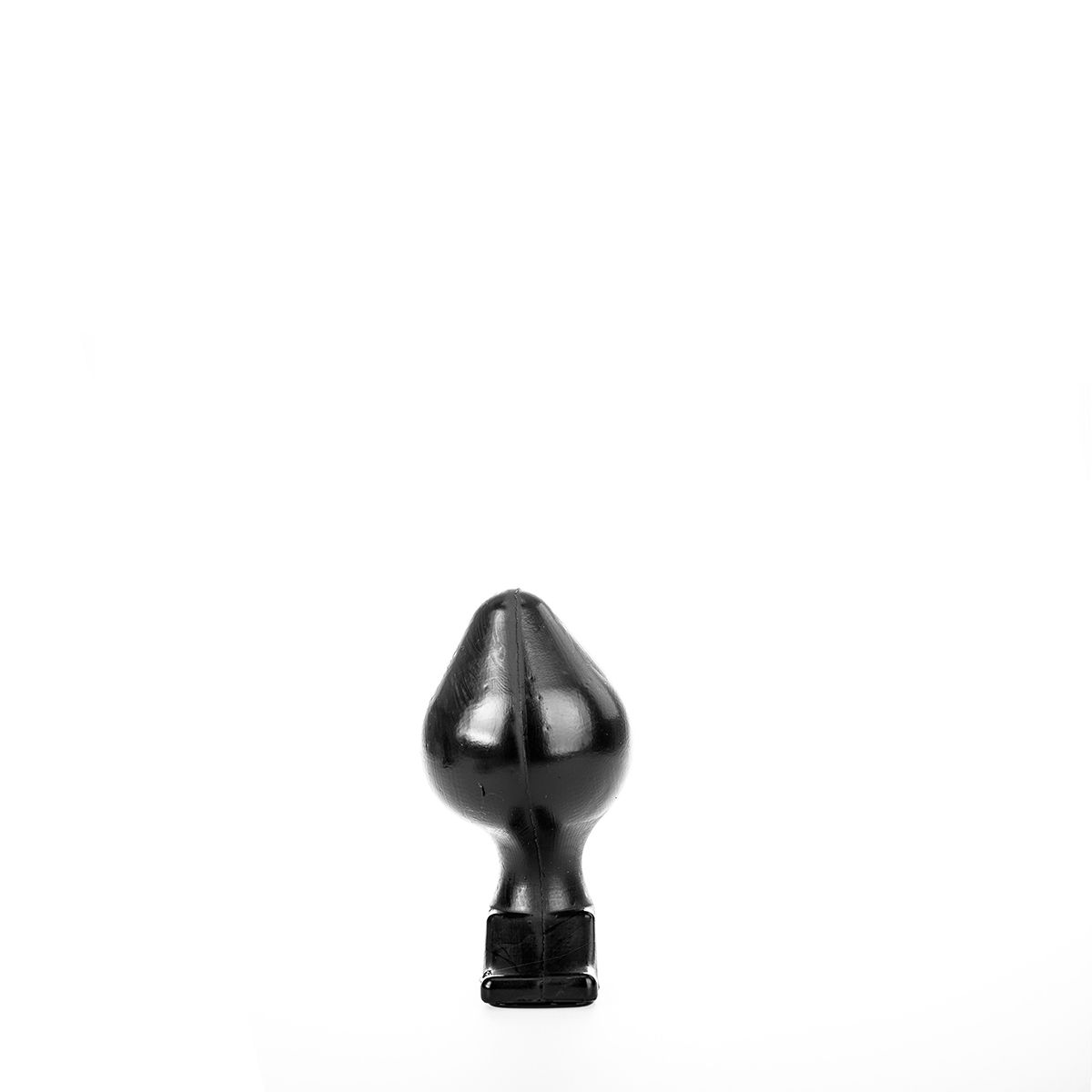 Dop Anal Cors All Black PVC 18 cm, #3, Erotic24.ro