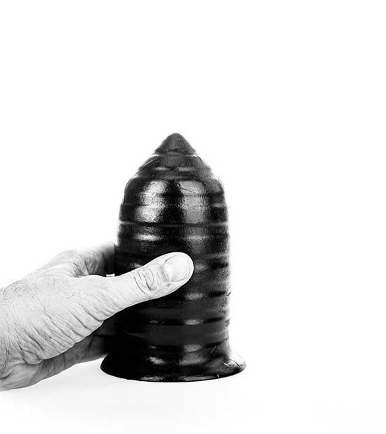 Dop Anal All My Pleasure, PVC, Negru, 17.5 cm, #2, Erotic24.ro