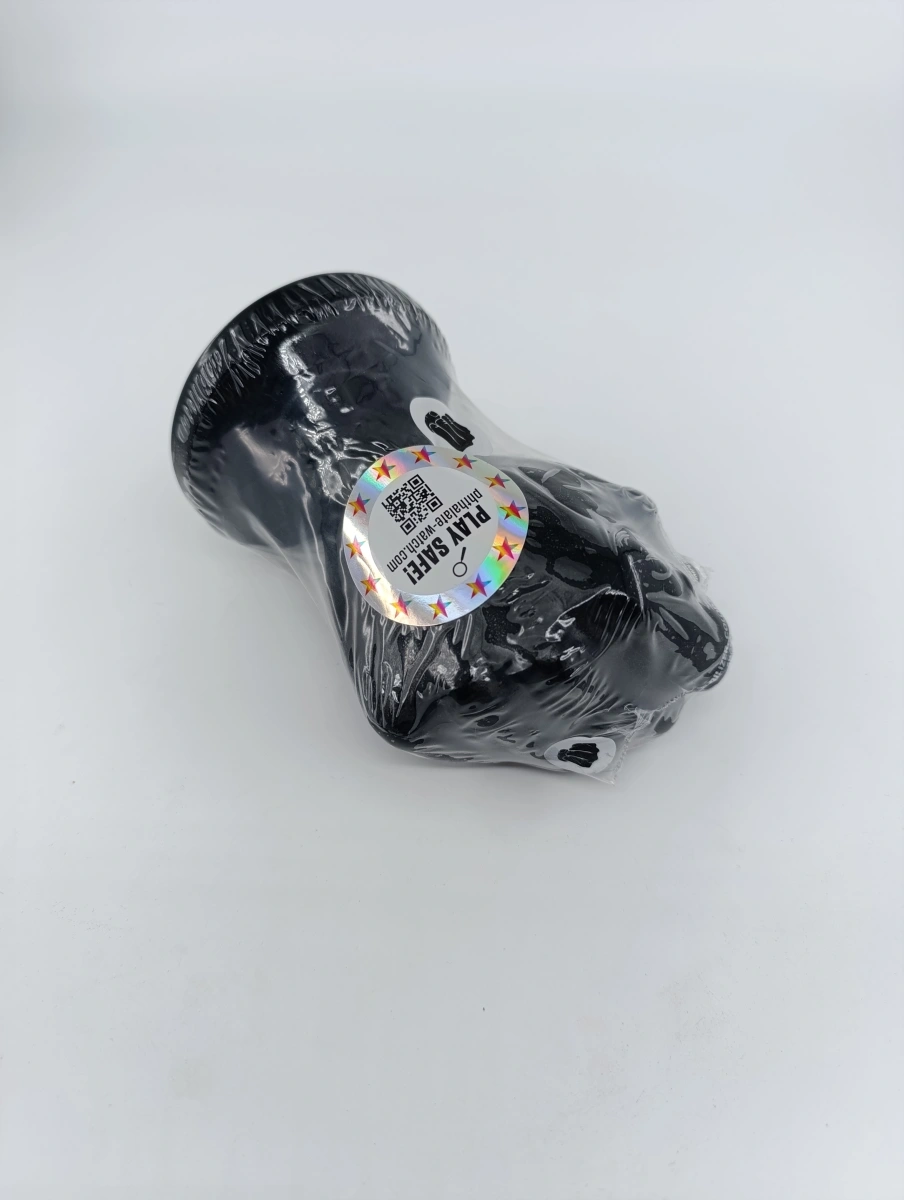 Dildo Anal Fist, PVC, Negru, 14 cm, Nr. 2, Erotic24.ro