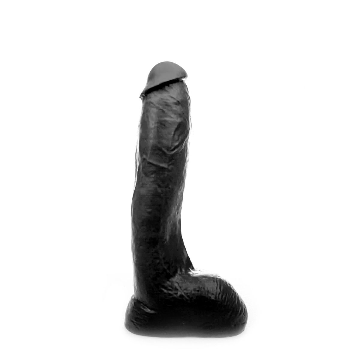 Dildo Realist Hung System Jay Large Negru 30 cm, Nr. 1, Erotic24.ro