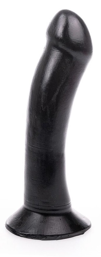 Dildo Bugzy Hung System PVC Negru 22 cm, #2, Erotic24.ro