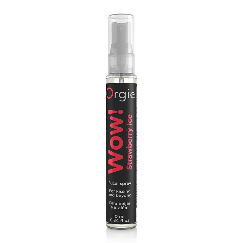 Spray Bucal cu Efect Racoritor Wow!, Aroma Capsuni, 10 ml, #2, Erotic24.ro