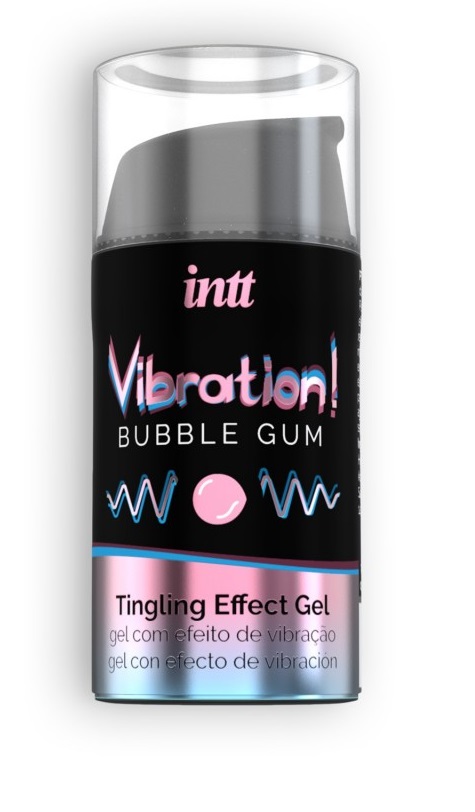 Gel cu Efect Vibrator Aroma Bubble Gum 15 ml