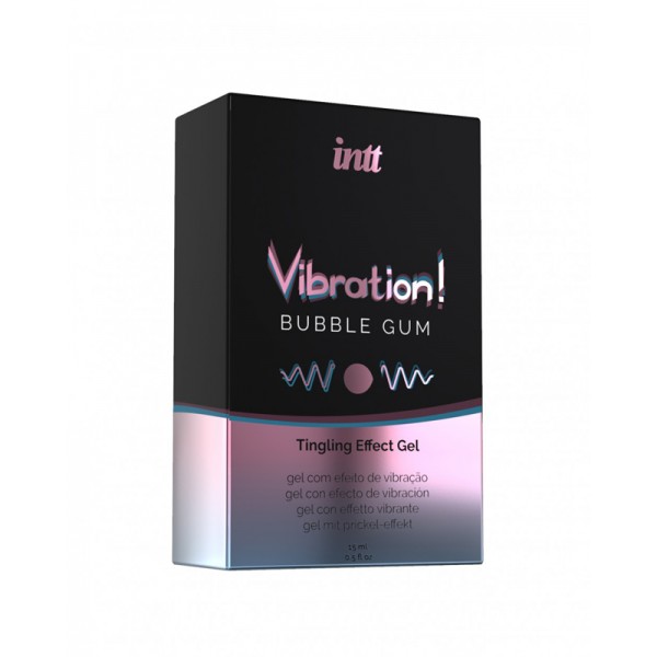Gel cu Efect Vibrator Aroma Bubble Gum 15 ml, #3, Erotic24.ro