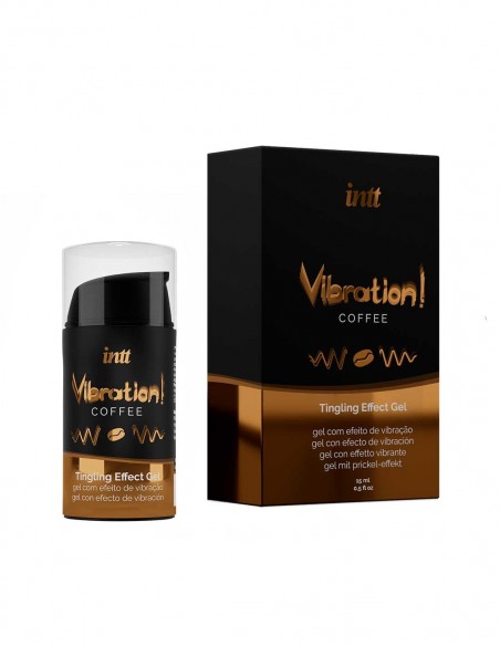 Gel cu Efect Vibrator Aroma Cafea 15 ml, Nr. 2, Erotic24.ro