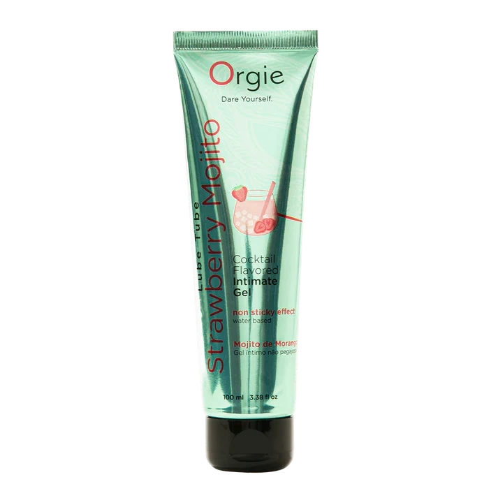Gel Intim Lube Tube Cocktail Strawberry Mojito, 100 ml, #1, Erotic24.ro