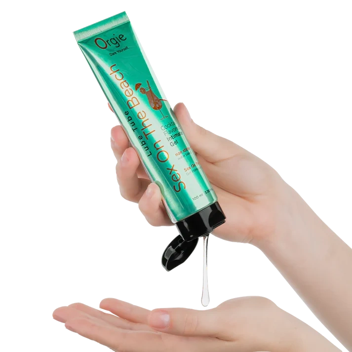 Gel Intim Lube Tube Cocktail Sex On The Beach, 100 ml, #4, Erotic24.ro