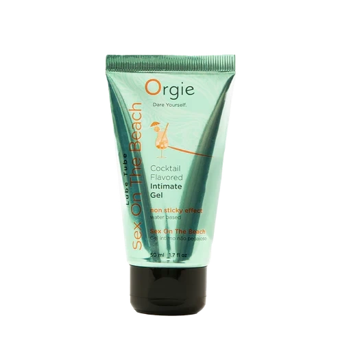 Gel Intim Kissable pe Baza de Apa Lube Tube Cocktail Sex On The Beach, 50 ml, #1, Erotic24.ro