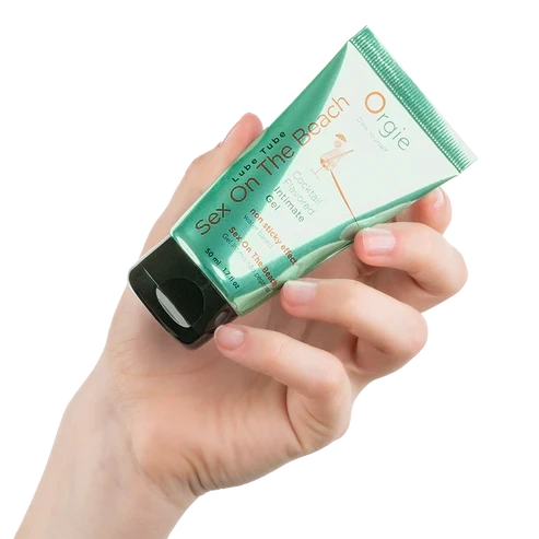 Gel Intim Kissable pe Baza de Apa Lube Tube Cocktail Sex On The Beach, 50 ml, #3, Erotic24.ro
