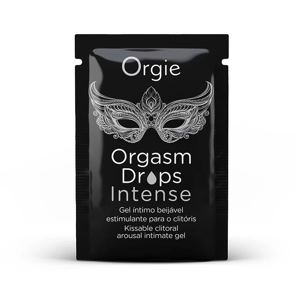 Gel Intim Kissable pentru Stimulare Clitoridiana Orgasm Drops Intense, 1 ml, #1, Erotic24.ro