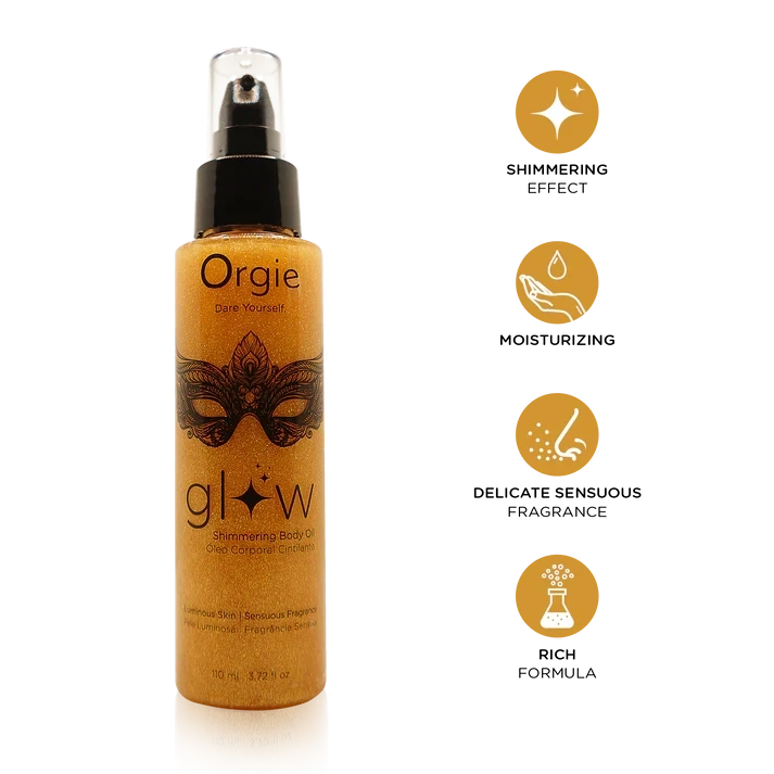 Ulei de Corp Glow cu Efect de Strălucire, 110 ml, Nr. 2, Erotic24.ro