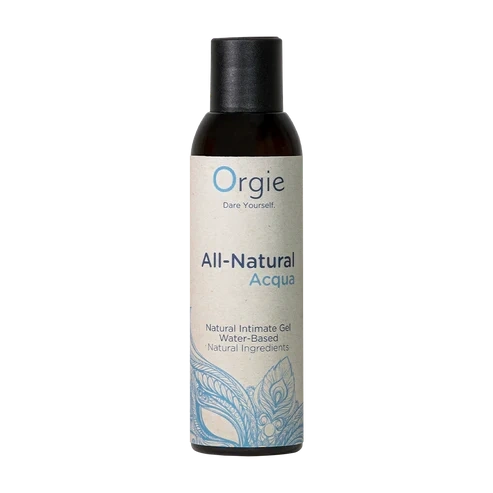 Gel Intim Natural pe Baza de Apa All-Natural Acqua, 150 ml, #1, Erotic24.ro
