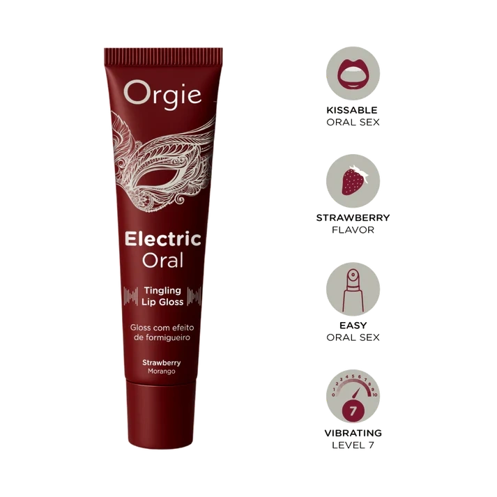 Luciu de Buze Electric Oral cu Efect de Furnicaturi, 10 ml, #2, Erotic24.ro
