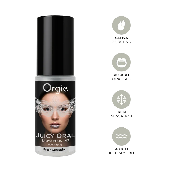Spray Oral Juicy Oral pentru Stimularea Salivei, 15 ml, Nr. 2, Erotic24.ro