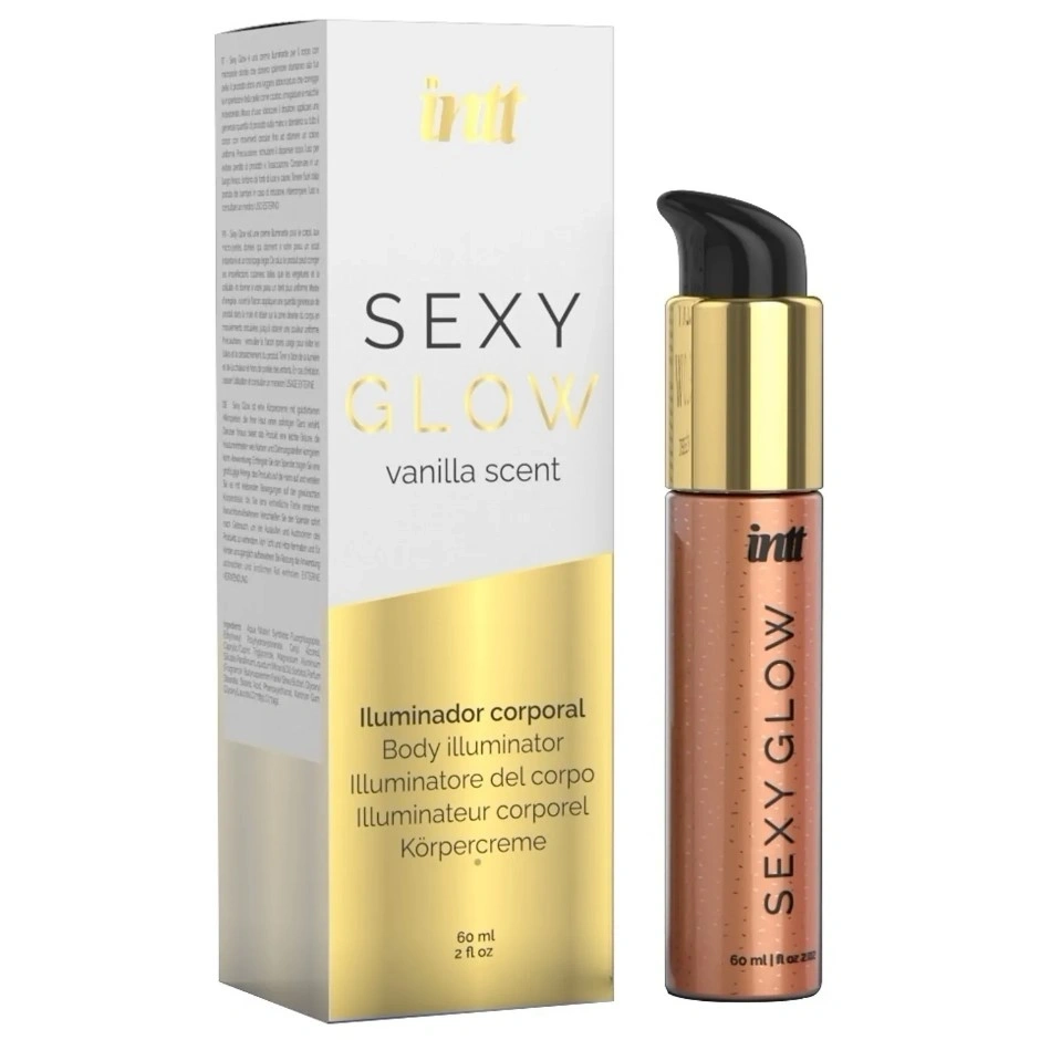 Crema Iluminatoare pentru Corp Sexy Glow, Aroma Vanilie, 60 ml