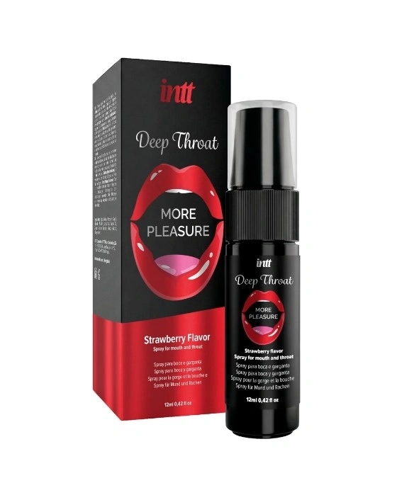 Spray Sex Oral Deep Throat Aroma Capsuni 12 ml, #1, Erotic24.ro