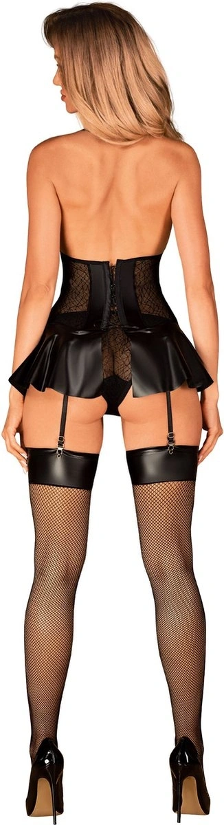 Ciorapi Darkessia, Negru, S/M, Nr. 3, Erotic24.ro