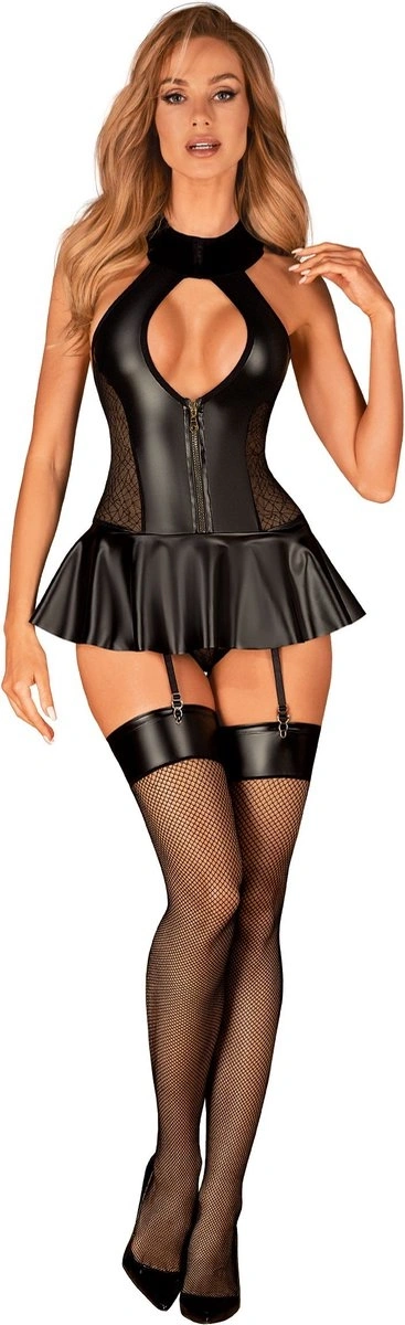 Ciorapi Darkessia, Negru, S/M, Nr. 2, Erotic24.ro