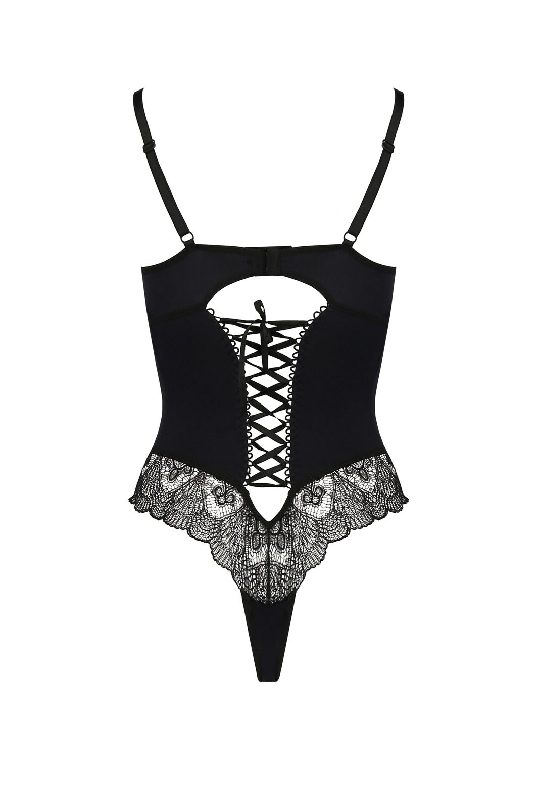 Body Senzual Alina, Negru, S/M, #4, Erotic24.ro