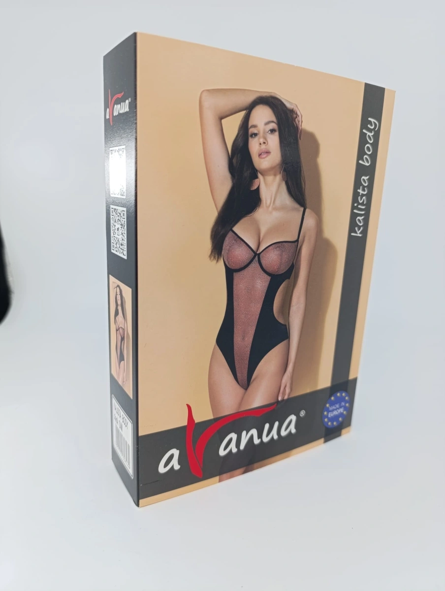 Body Sexy Kalista, Negru/Rosu, L/XL, #3, Erotic24.ro