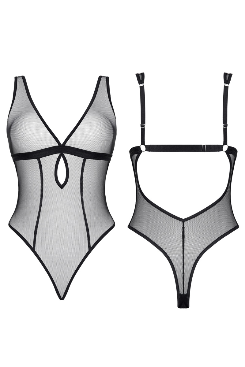 Body Sexy Mireia Plasa Transparenta M, Nr. 7, Erotic24.ro