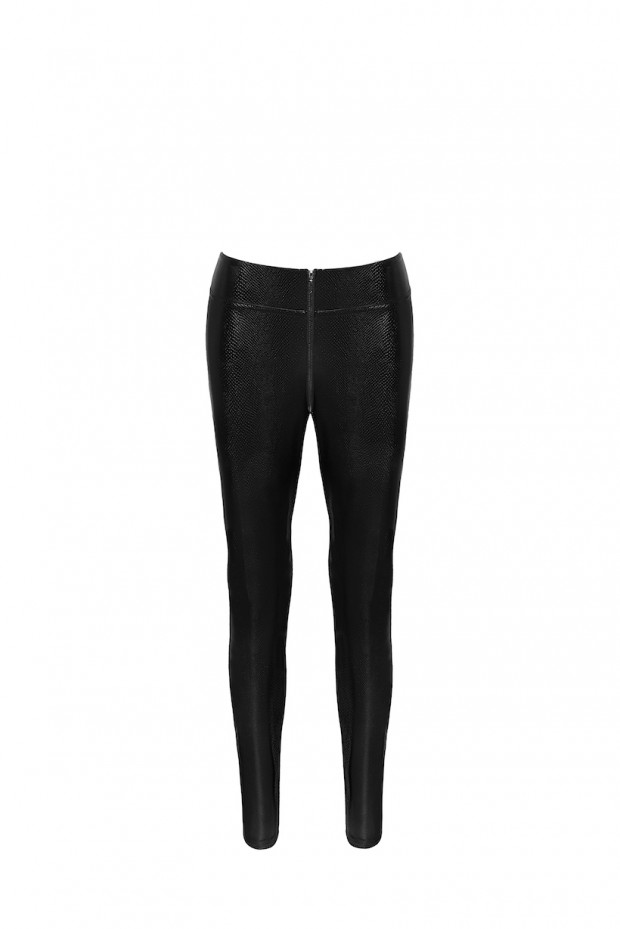 Colanti Snake Wetlook cu Fermoar Dublu S, #3, Erotic24.ro
