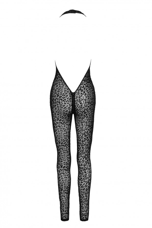 Catsuit Transparent Leopard M, Nr. 5, Erotic24.ro